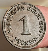 DEUTSCHLAND 1 PFENNIG 1909 F