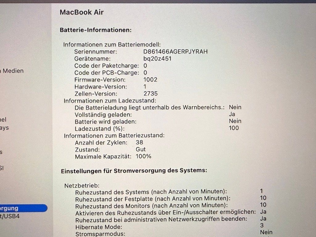 Apple Notebook: Macbook Air 2020 M1 Model 2337 – Usato da Au SG venduto da bah_6f5w 8