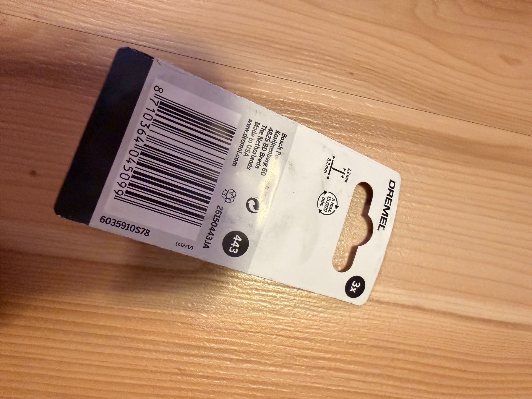 Dremel Tutti gli attrezzi: Dremel 443 Nylonbürste 3,2mm 3er – Usato da Amriswil venduto da Trivet 1