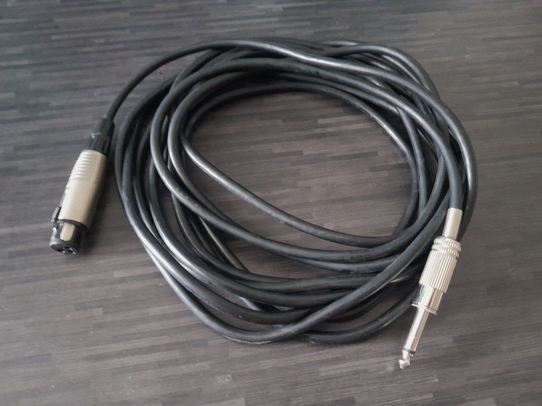 Cavi: XLR / Klinke Kabel, 6m, Schwarz l! – Usato da Steffisburg venduto da FutureOne 2