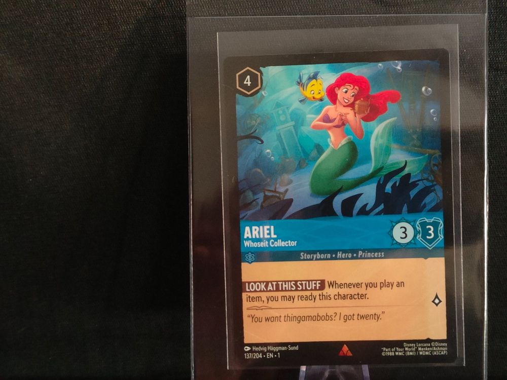 Disney Lorcana Ariel Rare (Neu (gemäss Beschreibung)) in Männedorf für ...
