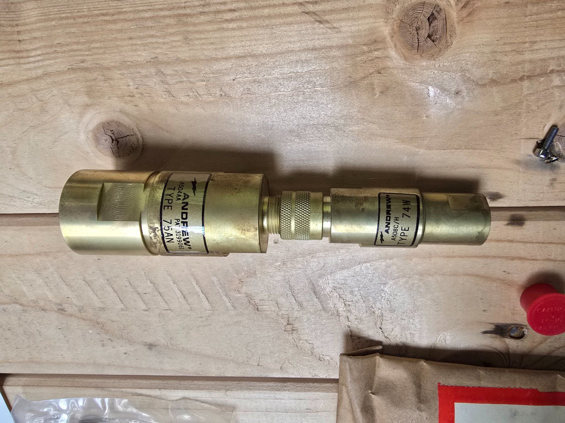 Elektronikbauteile: Andrew Type 74W connector – Neu und originalverpackt aus Lutry von Matteo022 7