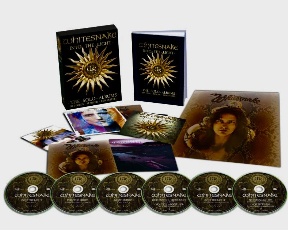 CD: WHITESNAKE Into The Light DELUXE 6CD BOXSET DAVID COVERDALE – Nuovo e nell'imballaggio originale da Basel venduto da forevermusic