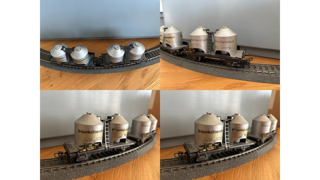 Märklin Modellini di ferrovie: 6x Güterwagen - Märklin – Usato da Bremgarten AG venduto da Trombone98 5