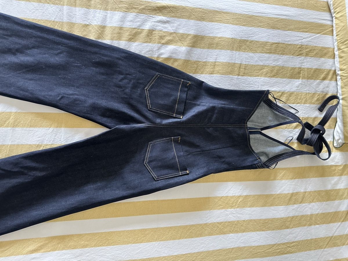 Zara Tute: Dark denim JUMPSUIT – Nuovo e nell'imballaggio originale da Buchrain venduto da Franciscacsousa 3
