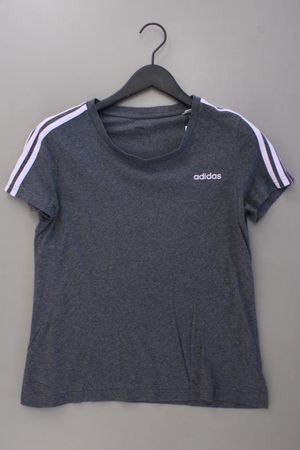 Adidas Sportshirt Gr. L Kurzarm grau