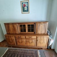Vintage Buffetschrank, Nussbaum, 1950er Jahre, Top Zustand!