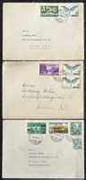 Schweiz 1932/33 3 Briefe Winterthur nach Wien Österreich