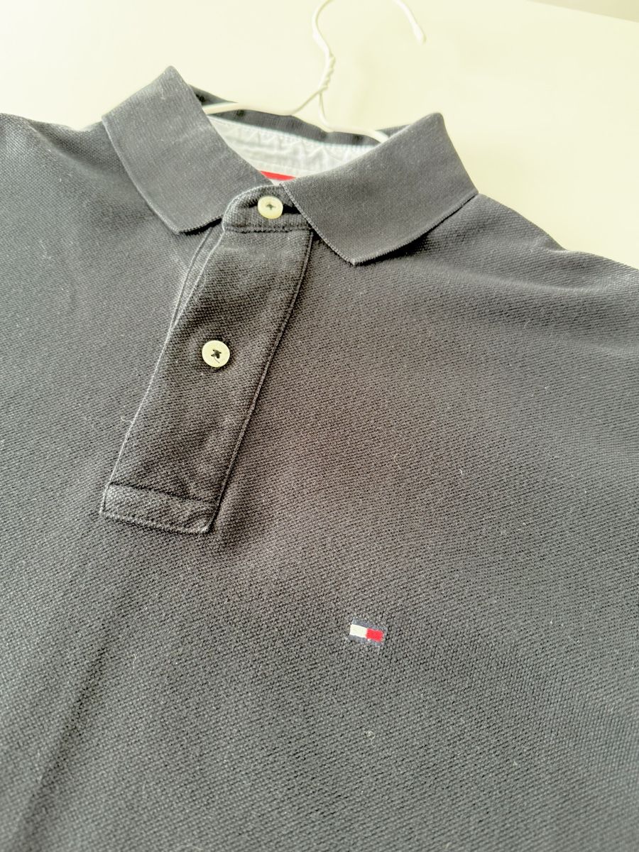 Tommy Hilfiger Magliette Polo: Tommy Hilfiger Poloshirt Gr. S schwarz – Nuovo (secondo la descrizione) da Fraubrunnen venduto da 5baechers 1