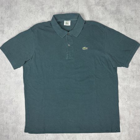 Polo Lacoste classique Vert Canard - XL #25
