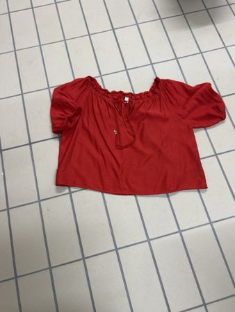 Rote Bluse, Gr. M, ideal für den Sommer! Top Zustand