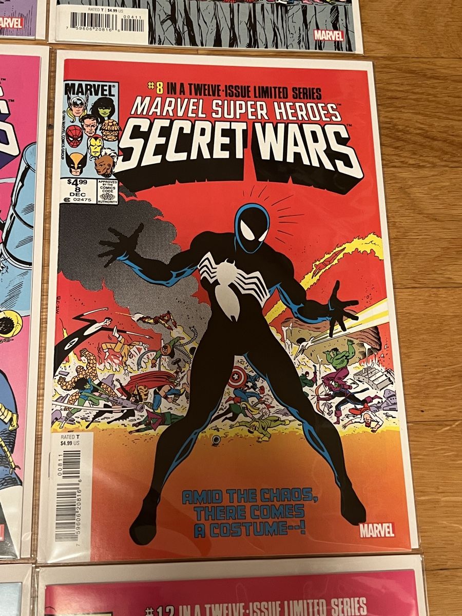 Fumetti: Marvel Super Heroes Secret Wars 1-12 Facsimile 2024 – Nuovo (secondo la descrizione) da Winterthur venduto da WintiCollect 1