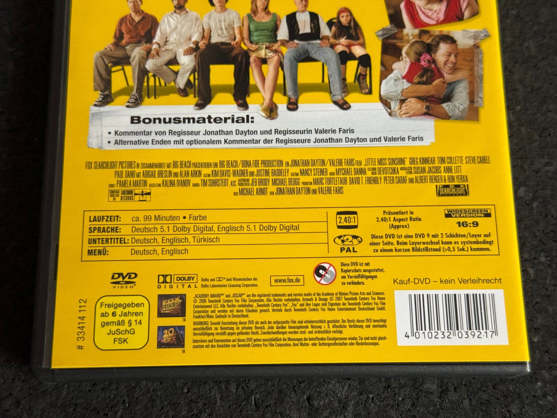 Alle DVDs: Little Miss Sunshine DVD DE/EN – Gebraucht aus Fribourg von tschjoly 3