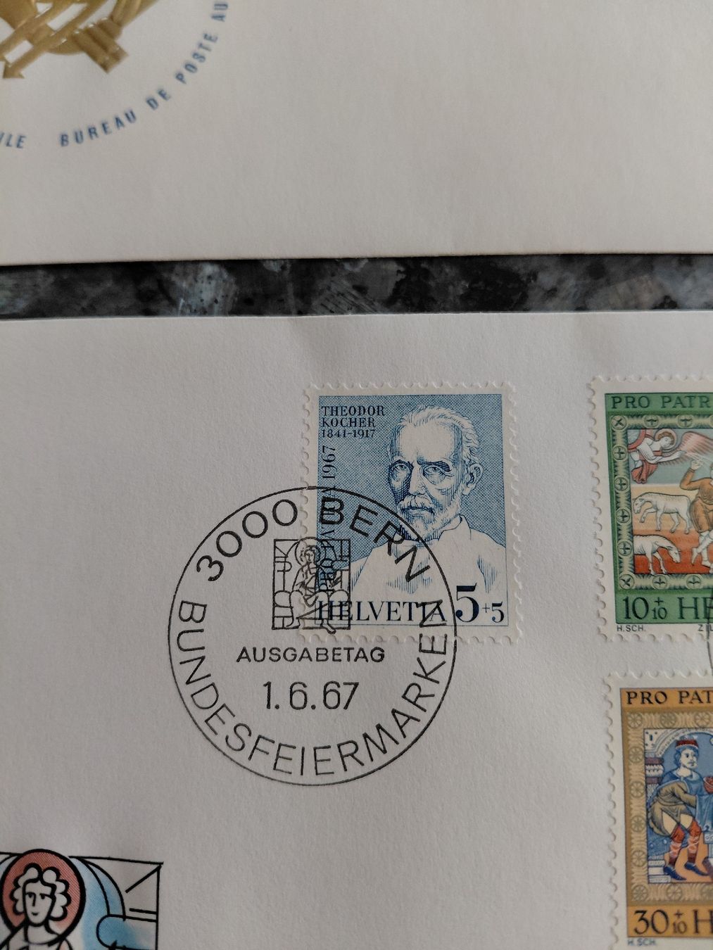 Tutti i francobolli: Pro Patria 1967 zwei Couvert – Nuovo (secondo la descrizione) da Bonaduz venduto da topolino052 2