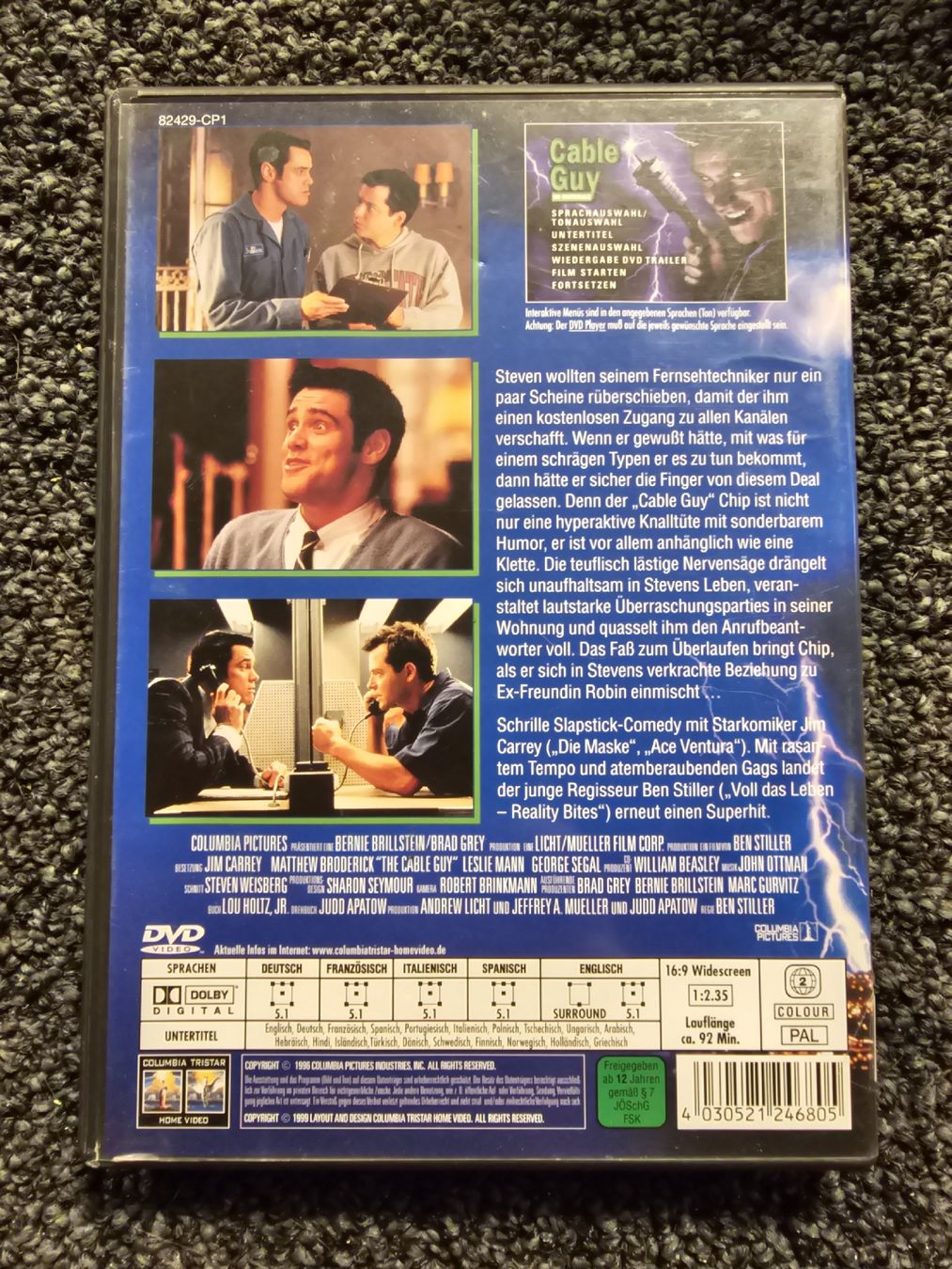 Alle DVDs: DVD Cable Guy(18741) – Gebraucht aus Ruswil von jan_bxl5 1