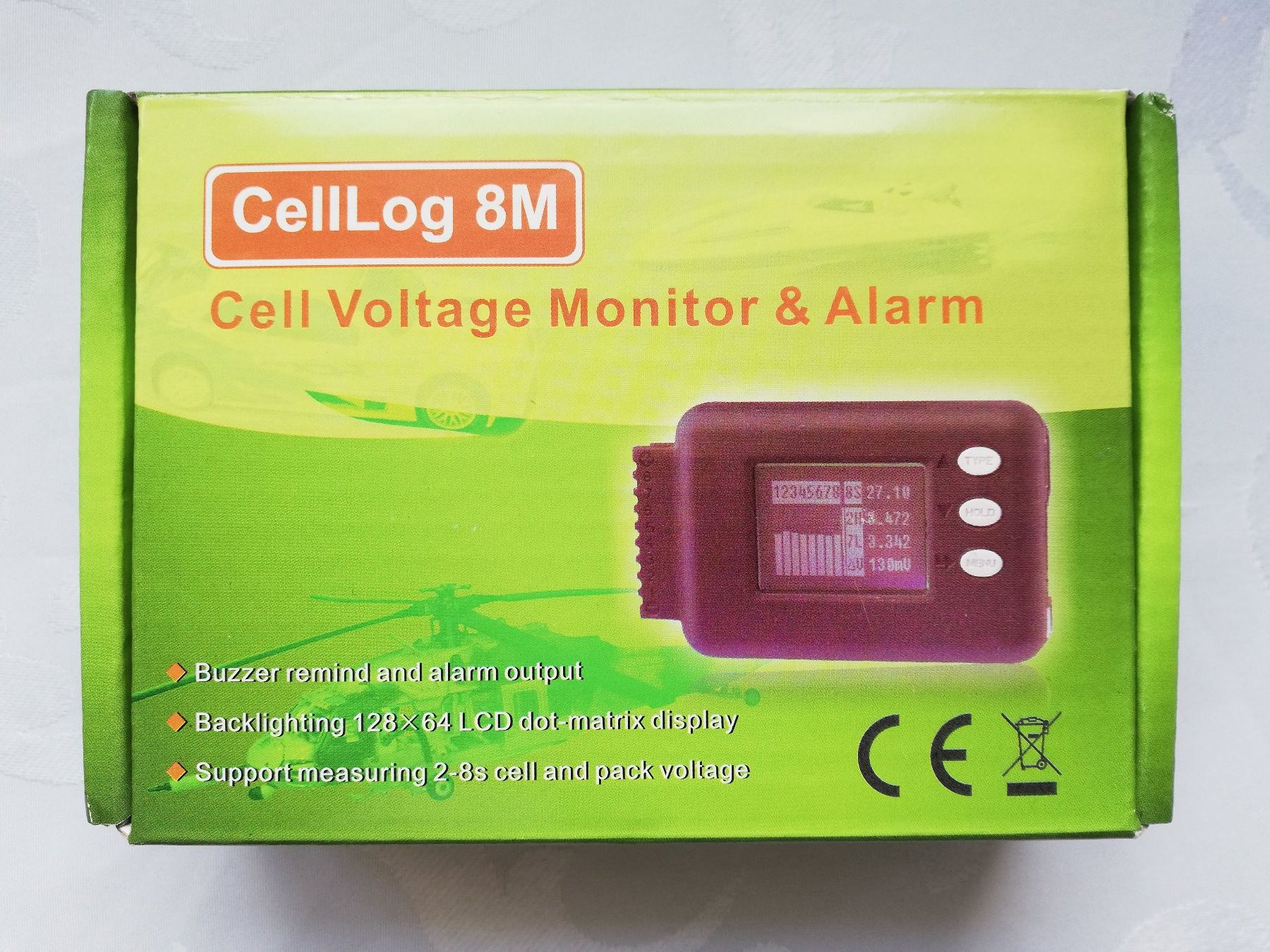 Modellismo RC: Lipo-Checker CellLog 8M – Nuovo e nell'imballaggio originale da Flüh venduto da AMS-Modellbau