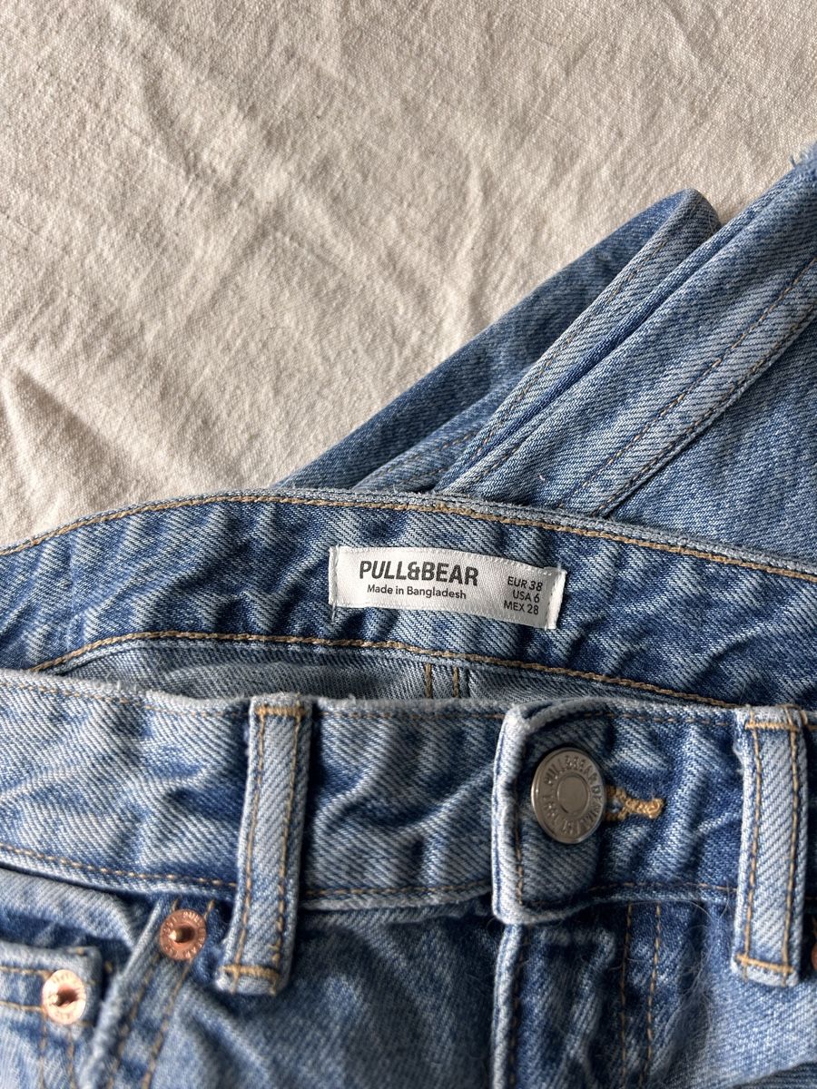Pull&Bear Jeans: PULL&BEAR blue jeans straight vintage look – Usato da Zürich venduto da Obstweg 2