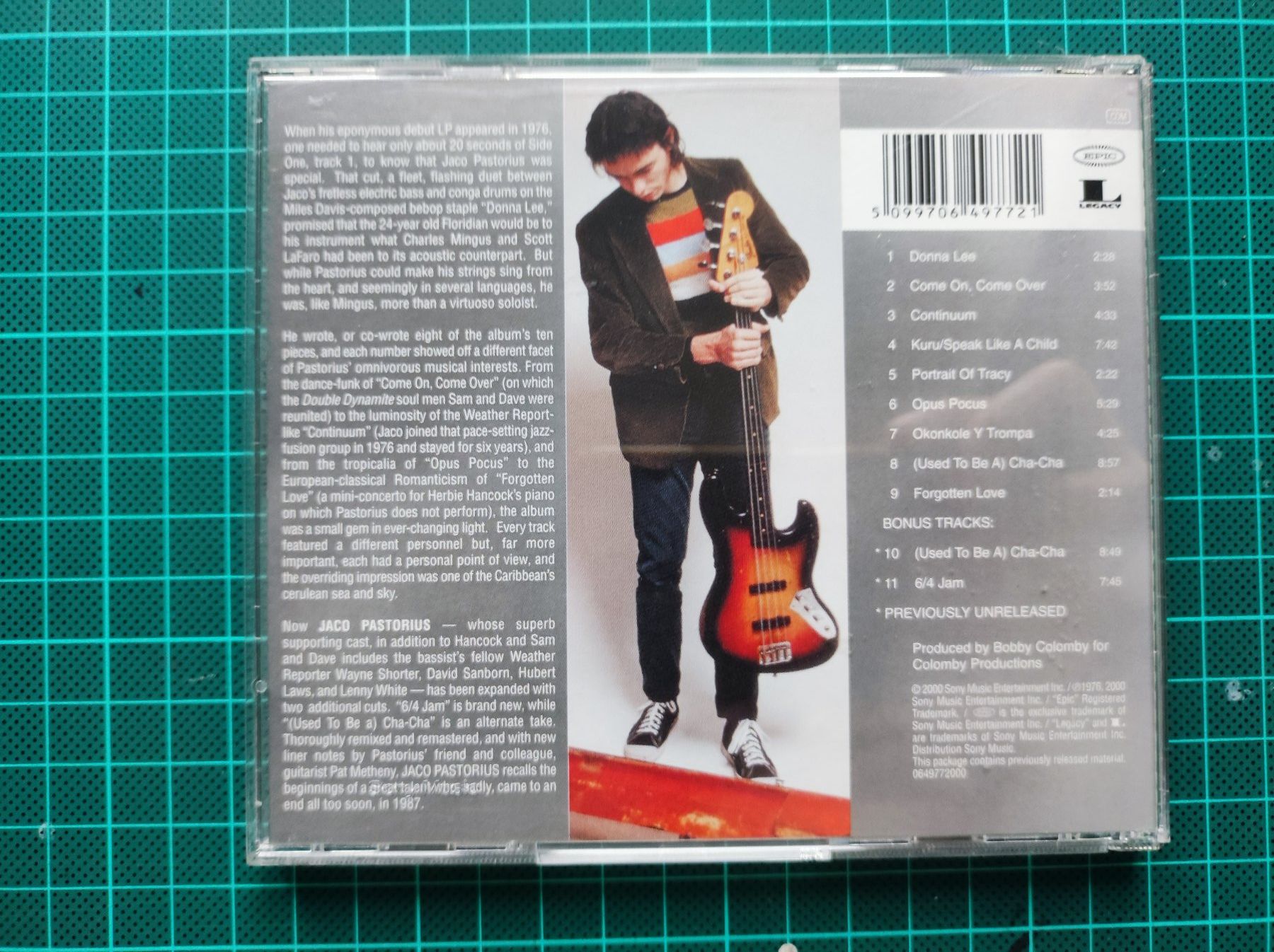 CD: Jaco Pastorius – Jaco Pastorius (CD) – Usato da Zürich venduto da Max_Lindenbaum 2