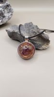 Anhänger Amethyst & Red Agate