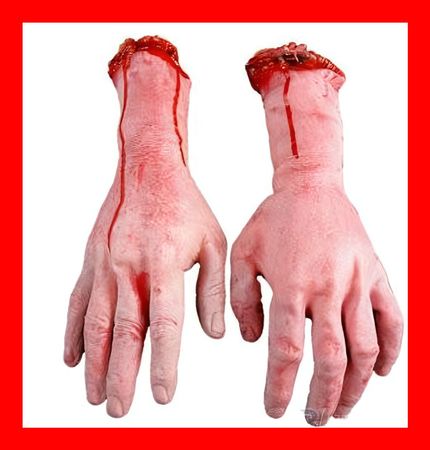 abgehackter Arm Halloween Blut Scary Halloween Horror Blood
