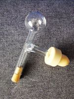 Ausschankhilfe / Portionierer / Ausgießer aus Glas / jigger