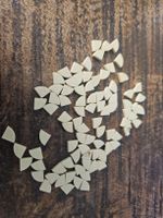 lego 25269 lot de 80 pièces Tan Tile, Round 1 x 1 Quarter