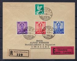 1936 Pro Patria Brief     16061