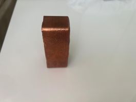 Copper ingot – perfect for hobbyists! 🛠️ approx. 600g.