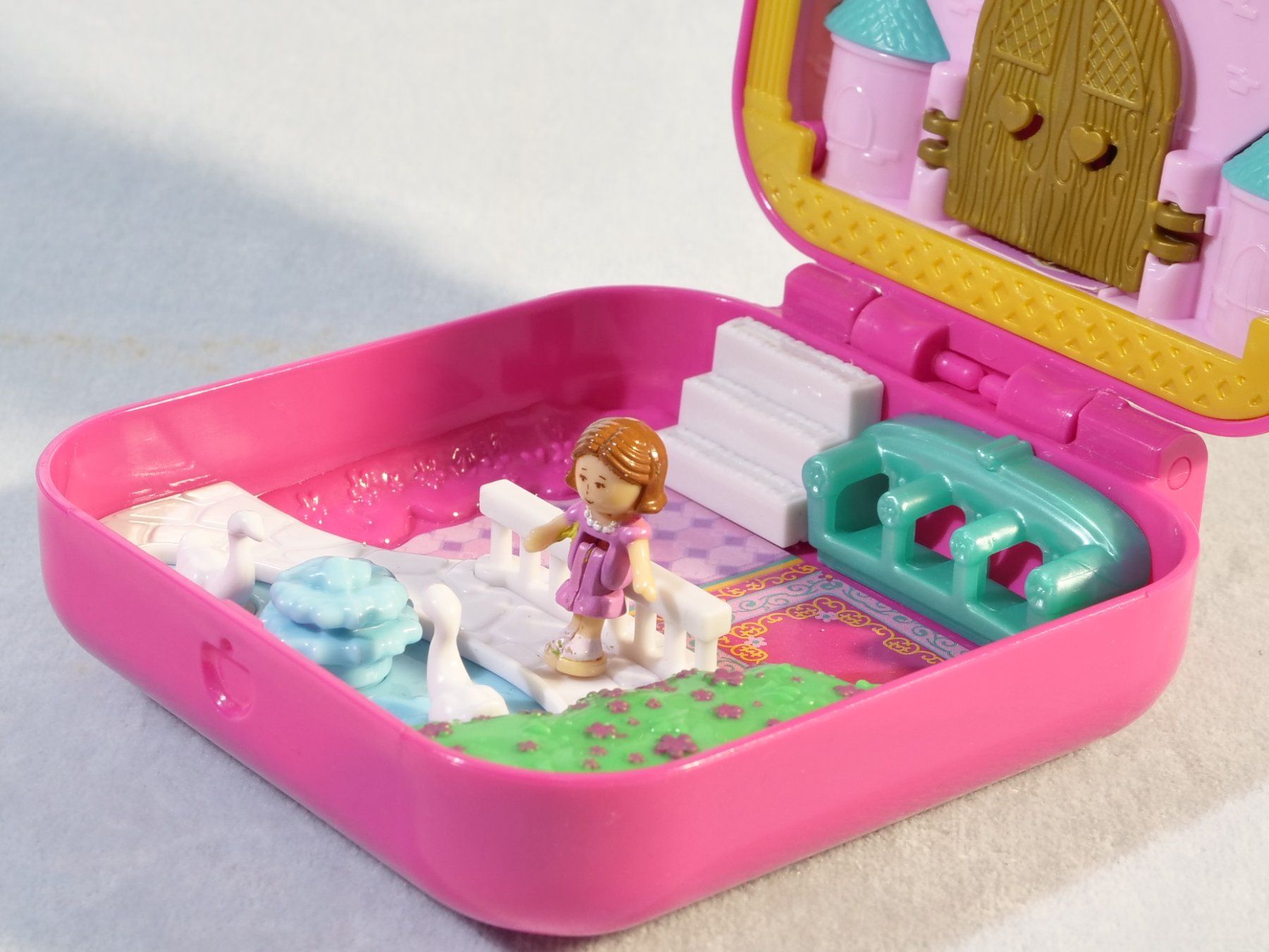 Polly Pocket Giocattoli: Polly Pocket Geschenk-Schatulle in Pink – Usato da Lustmühle venduto da Glatisant 4