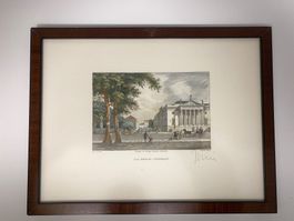 Kolorierte Lithografie Königliches Opernhaus Berlin 462