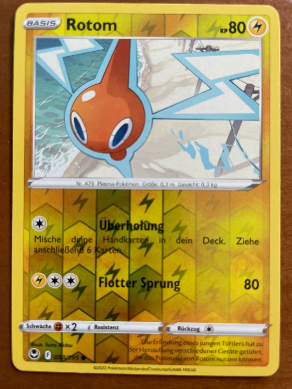 Pokémon Carte collezionabili: Pokemon Rotom Reverse (Versand gratis) – Nuovo (secondo la descrizione) da Chur venduto da Angerson