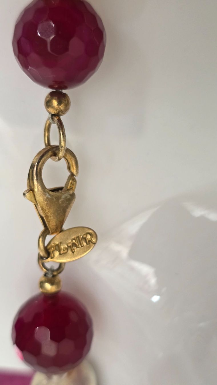 Catenine: Halskette Silber mit Steine – Usato da Wittenbach venduto da rose_rosi 3