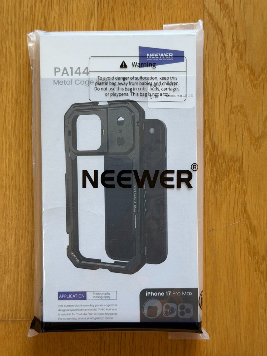 Altri Accessori: NEEWER 17 Pro Max Cage – Nuovo e nell'imballaggio originale da Utzenstorf venduto da jeneilaci 1