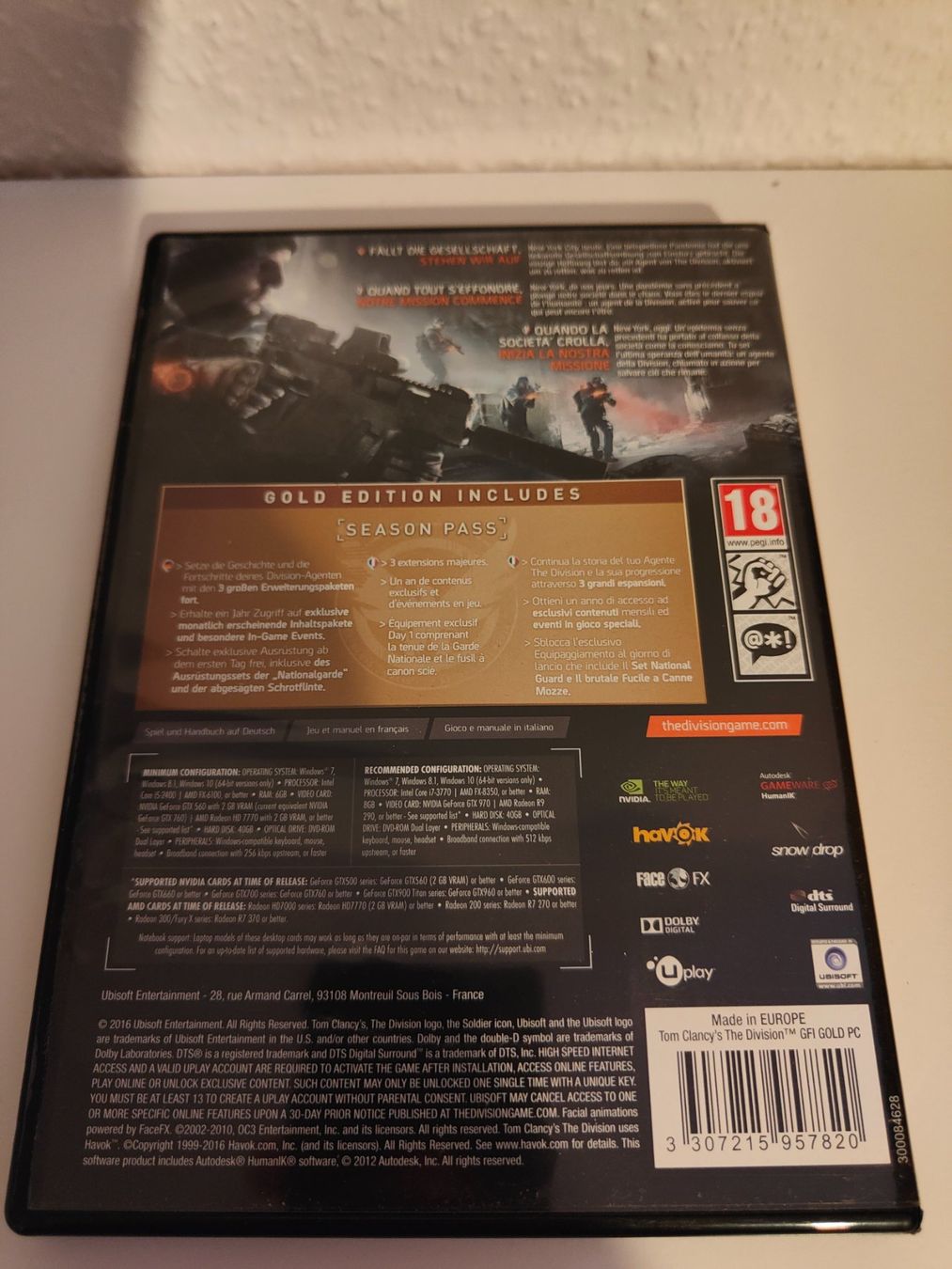 Giochi: The Division PC – Usato da Wittinsburg venduto da MrSascha 1