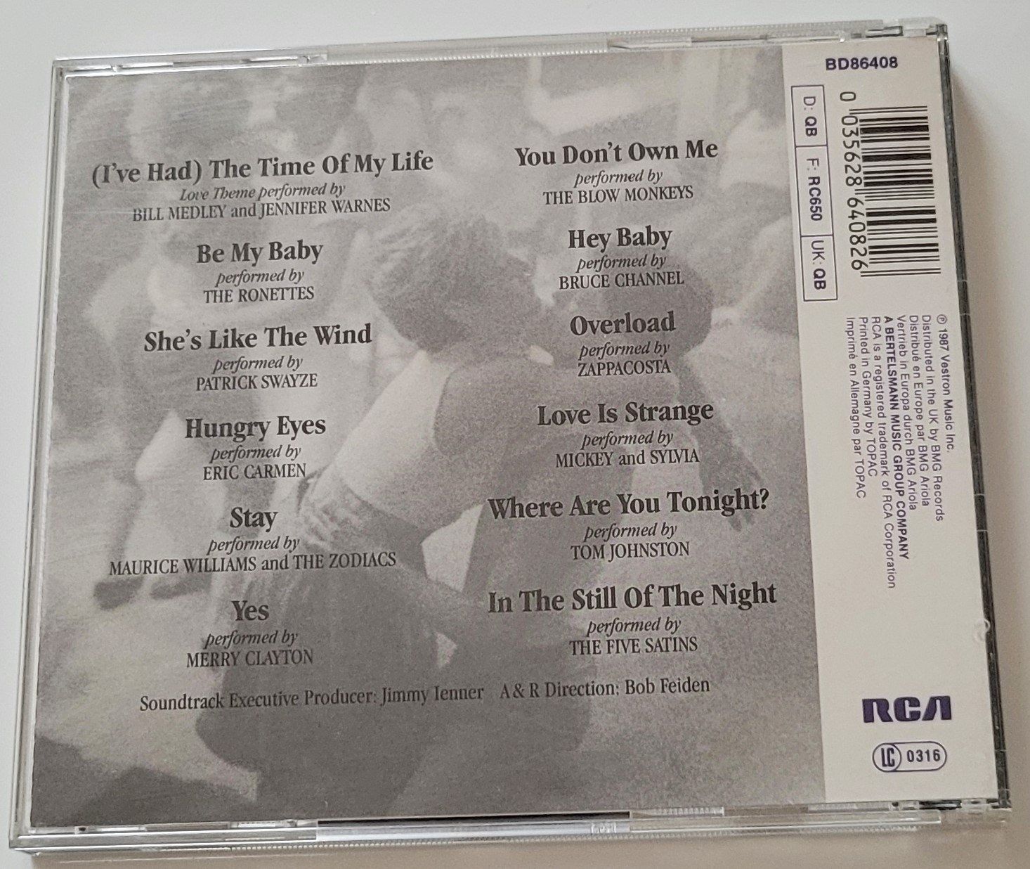 CDs: Dirty Dancing - Original soundtrack - CD – D'occasion à Zürich par fourpaws 1