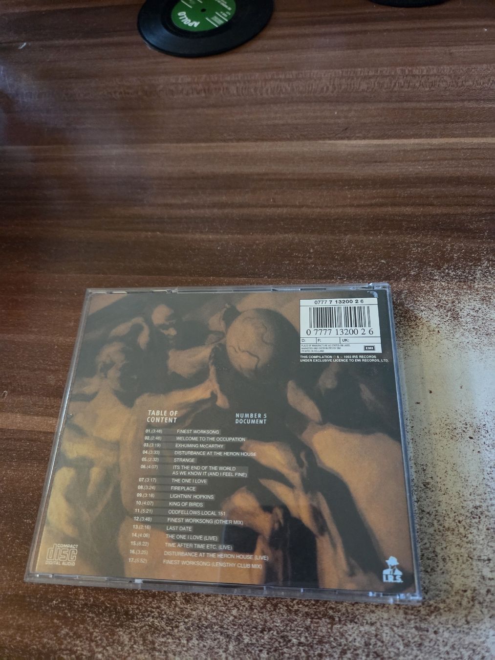 CDs: R.E.M. -  Document - The I.R.S. Years Vintage 1987 – Gebraucht aus Wattenwil von Mage66 1