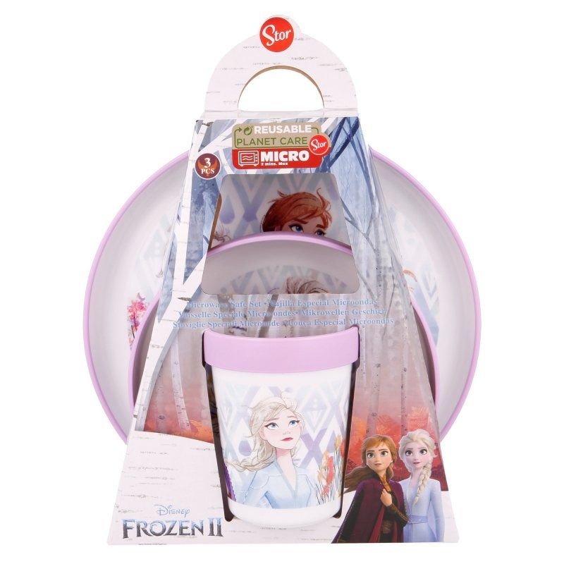 Disney Geschirrsets: Frozen Premium Geschirr-Set 3-teilig – Neu (gemäss Beschreibung) aus Auw von trend4u_gmbh 1