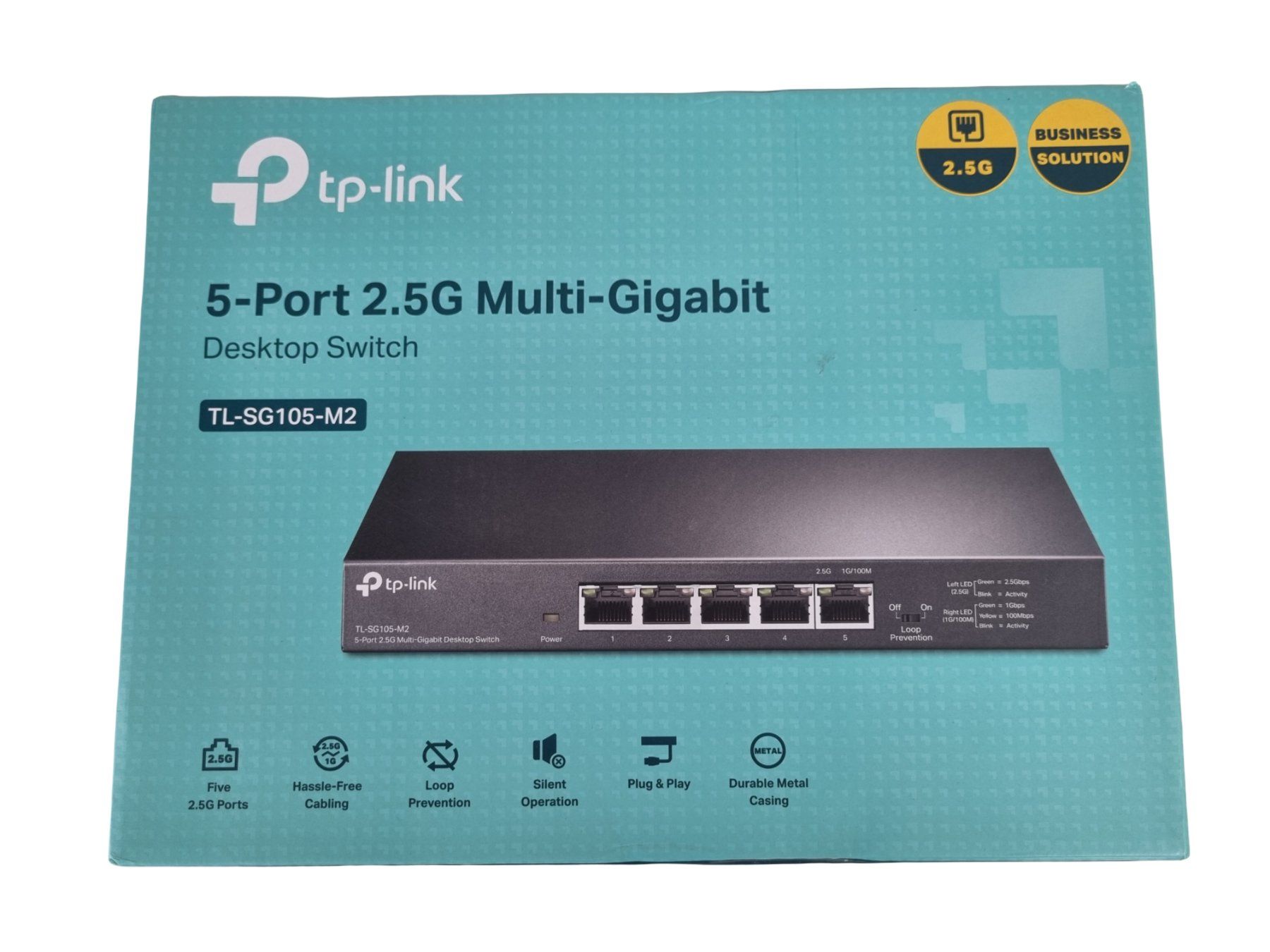 TP-Link Hubs & Switches: TP-LINK Multi-Gigabit Switch - TL-SG105-M2 – Neuf (Voir description) à Wangen b. Olten par Restwert_Wangen 1