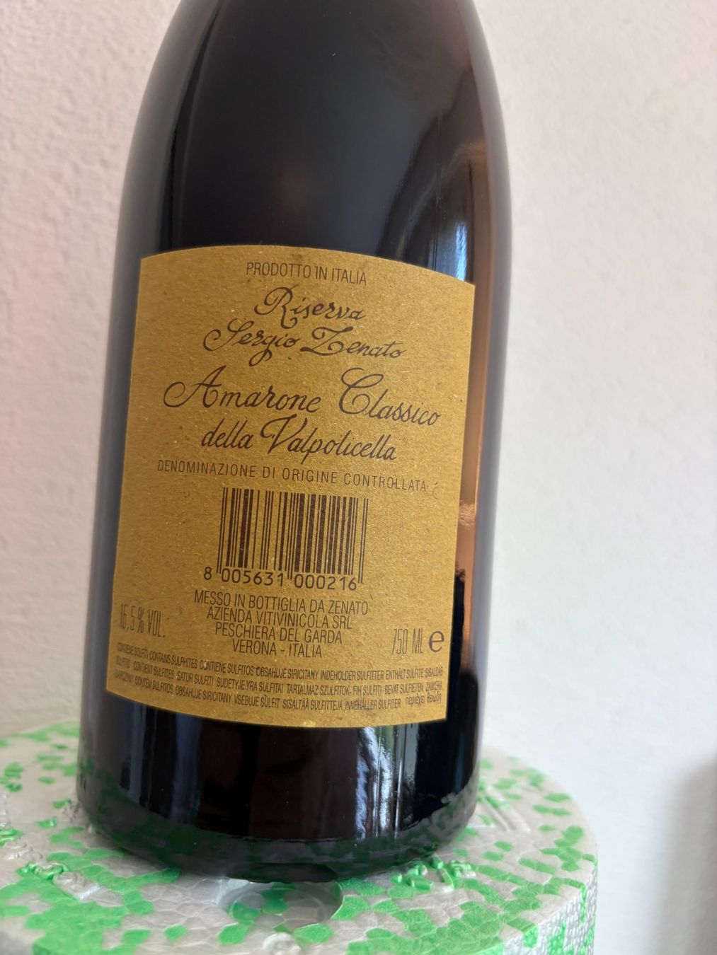 Amarone Vino: 2 Fl.  2007 Zenato Amarone Classico Riserva "Sergio Zenato" – Nuovo (secondo la descrizione) da Jona venduto da Elvis8645 3