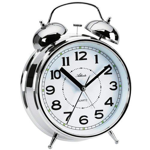 Sveglie: Réveil géant (30 cm.) quartz sonnerie sur cloches – Nuovo e nell'imballaggio originale da Marsens venduto da jogocade