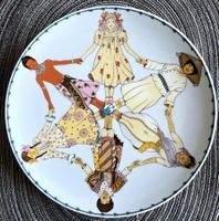Villeroy & Boch unicef Heinrich Germany  Porz. Teller 1979