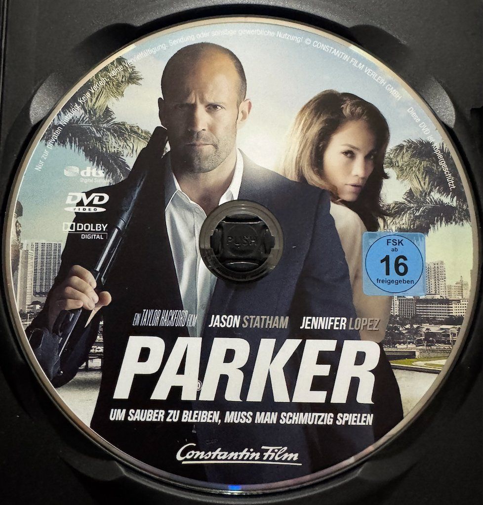 Tutti i DVDs: DVD - PARKER - AKTION - MIT JASON STATHAM – Usato da Wisen venduto da gigisna 1