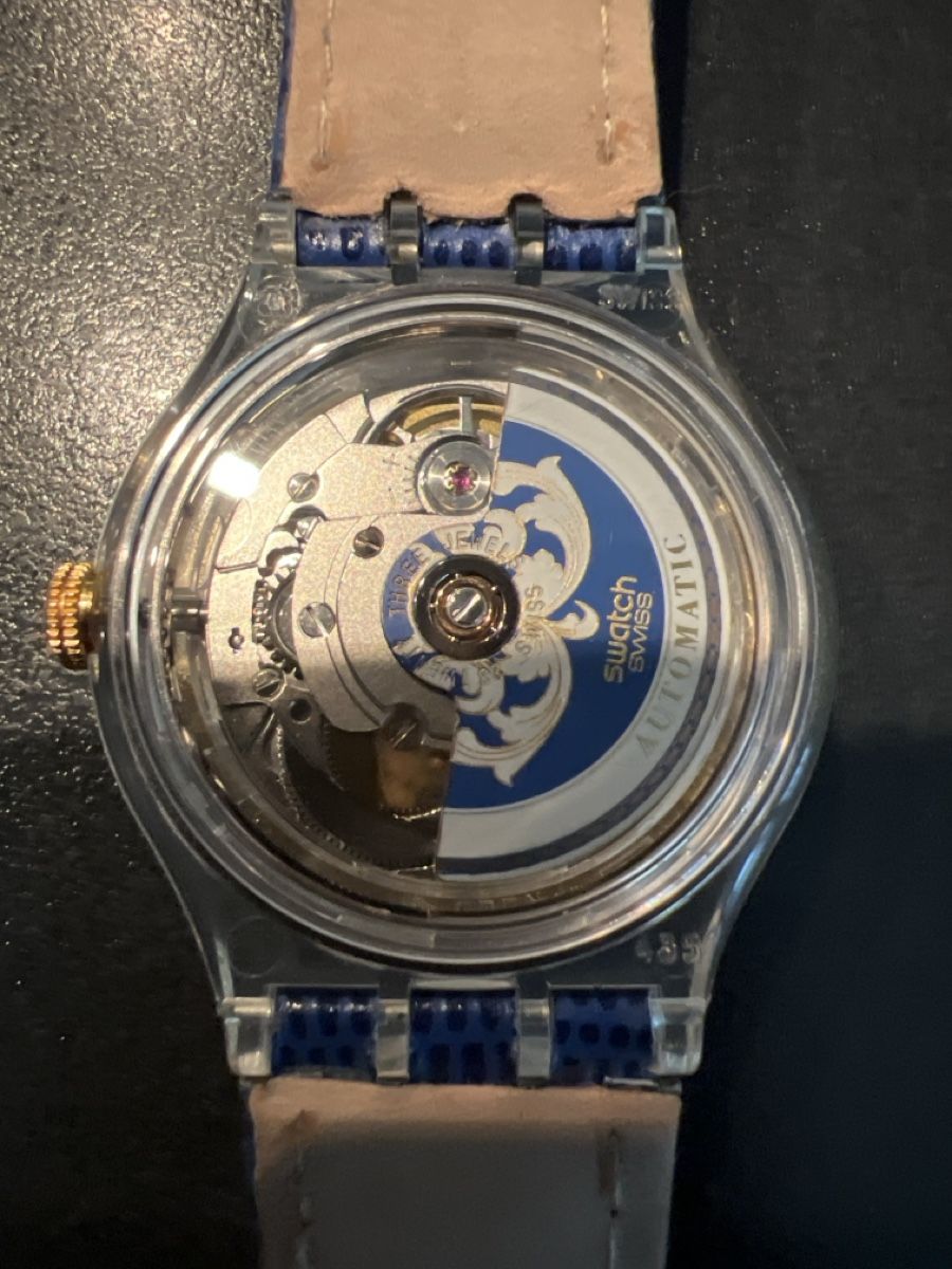 Swatch Uhren: Swatch Automatik (SAK401) Round – Neu und originalverpackt aus Künten von Spike17 2