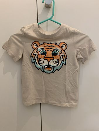 T-Shirt Tiger-Motiv, Gr. 110