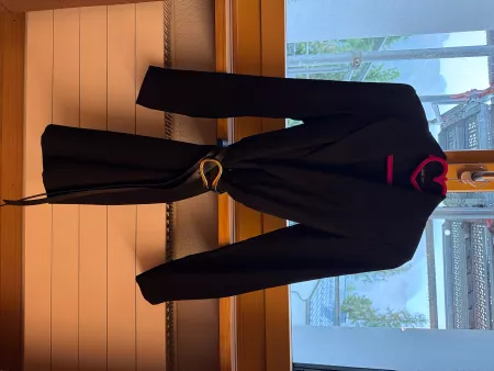 Vestito blazer doppio petto con cintura