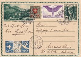 3. Afrikaflug Mittelholzer (Etappe Zürich - Gao) 1930