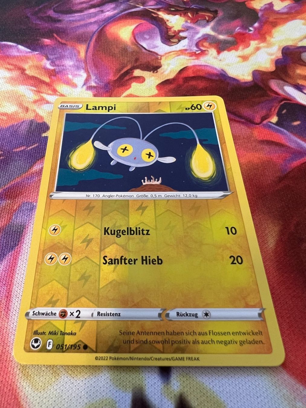 Pokémon Sammelbilder & Trading cards: Lampi (SIT 051) / Reverse Holo / Silberne Sturmwinde – Neu (gemäss Beschreibung) aus Bülach von CherryBlu