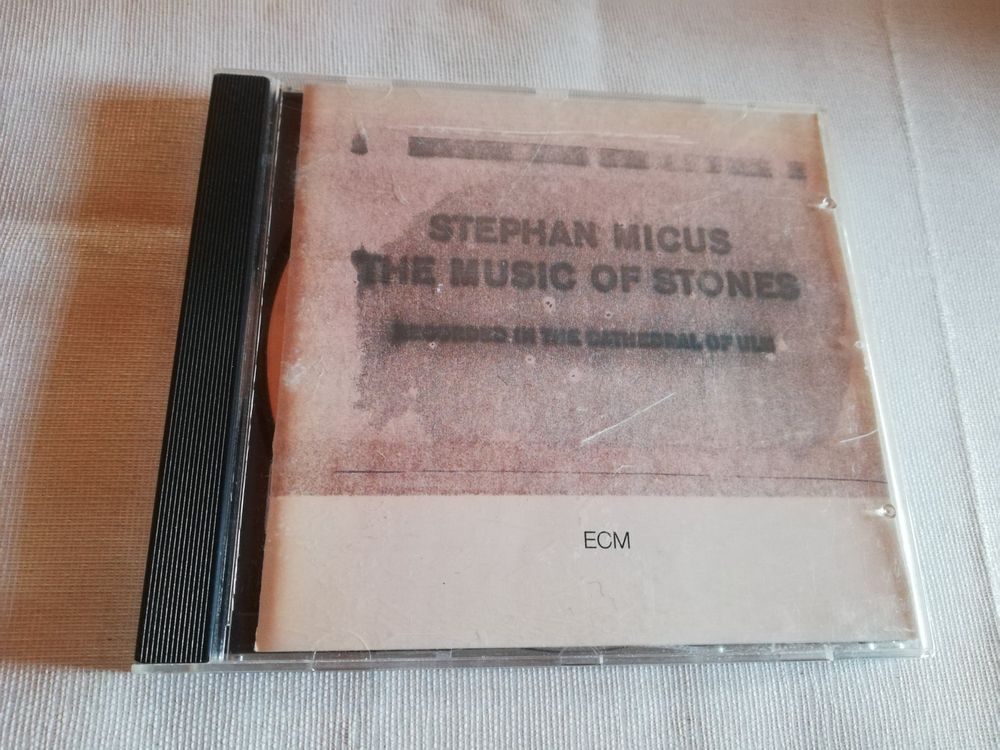 STEPHAN MICUS - THE MUSIC OF STONES (ECM) (Gebraucht) in Bern für CHF 6 ...