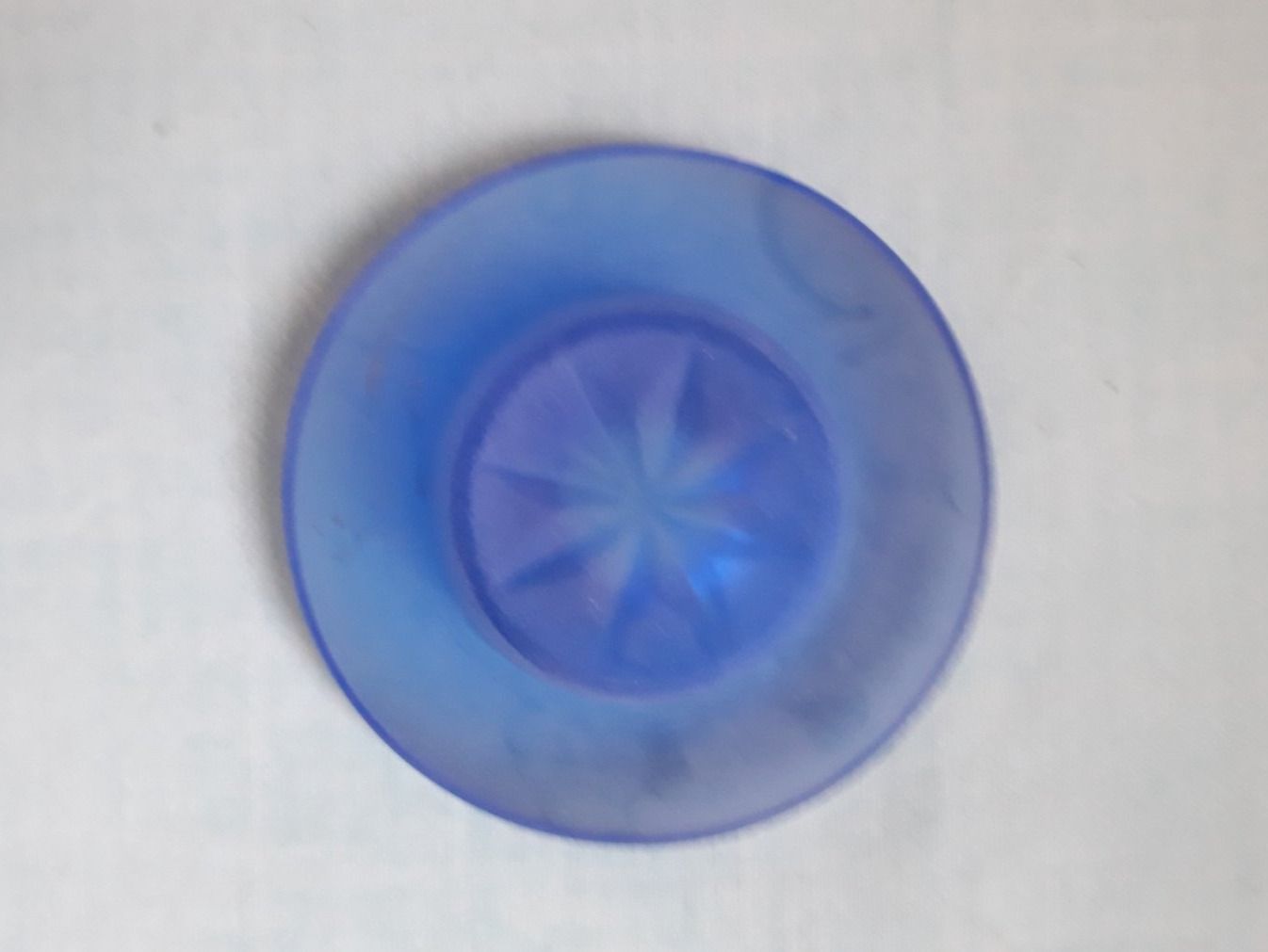 Portacandele: Kerzenständer aus blauem Glas – Usato da Zürich venduto da wildflower26 1