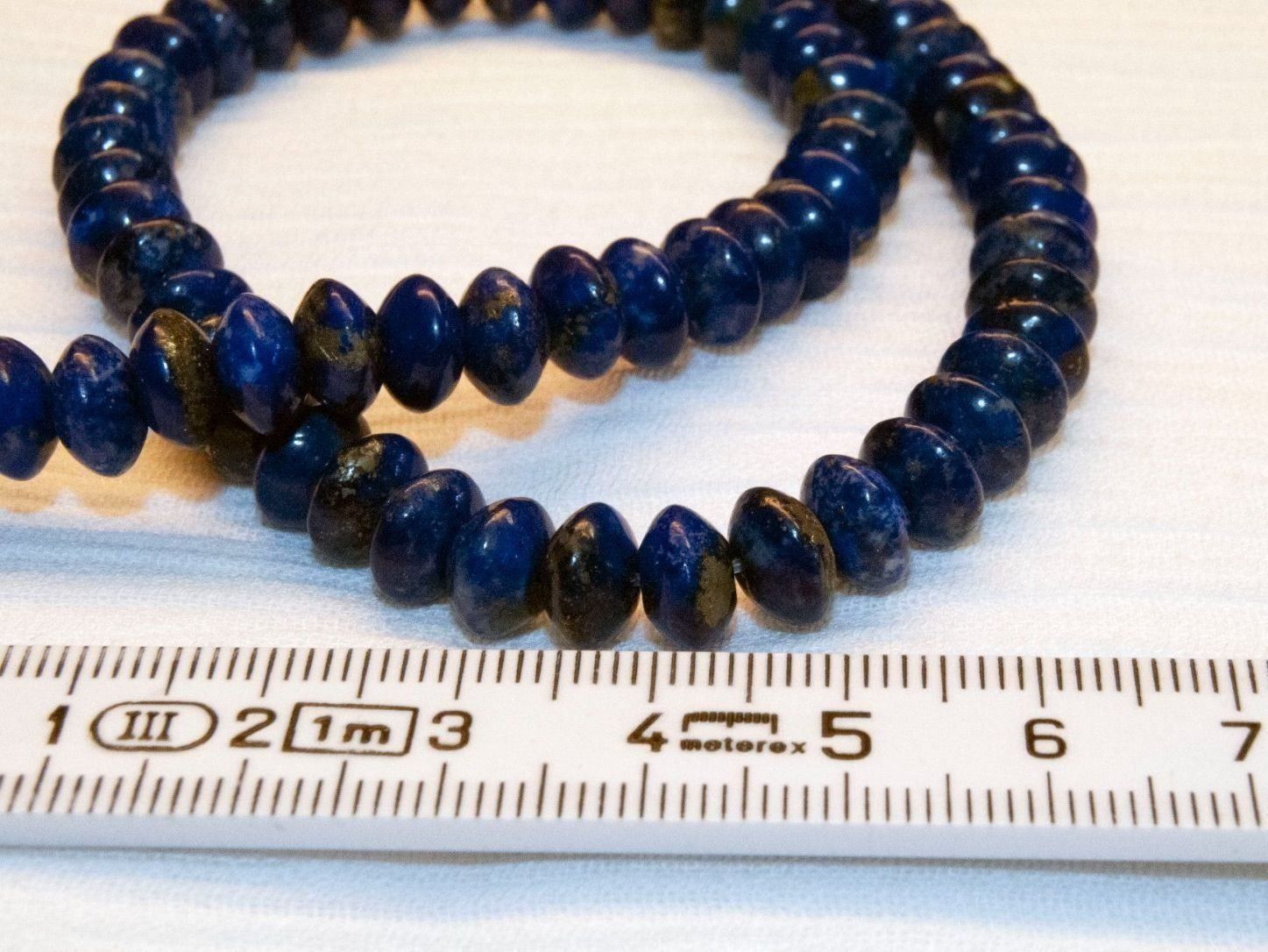 Pietre preziose: Strang Lapislazuli für Kette – Nuovo e nell'imballaggio originale da Zollikofen venduto da pico27 1